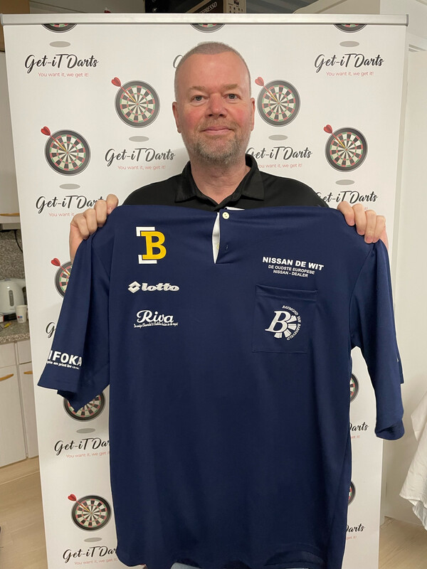 Raymond van Barneveld, Match worn shirt "Barney@