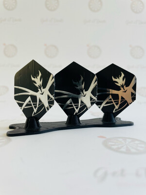 Flights Set Of 3 Unicorn Martians Metallic