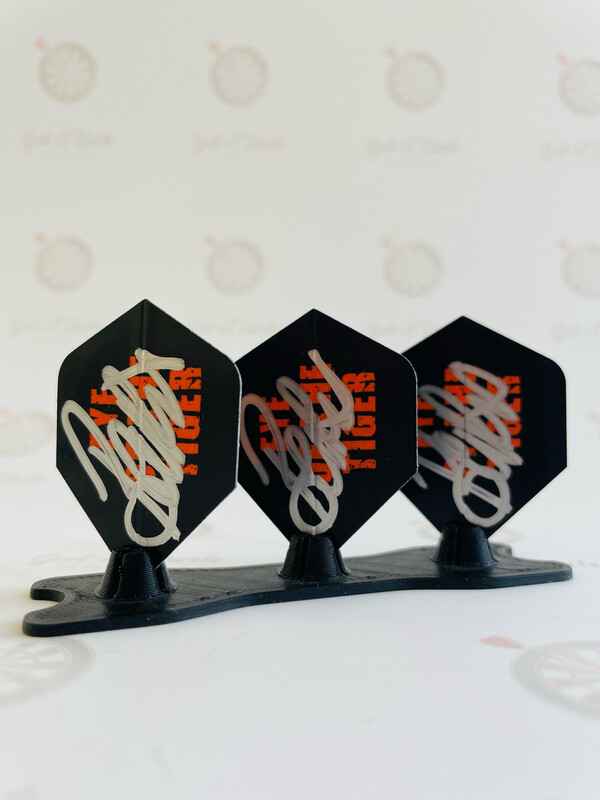 Flights Signed By Raymond Van Barneveld  Eye of the Tiger