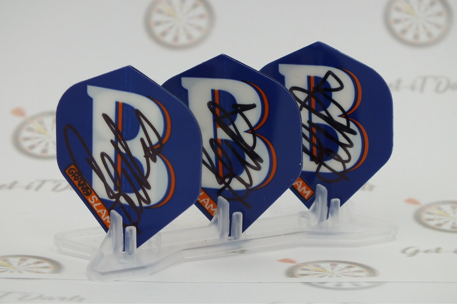 Signed Flights RvB Big B Grand Slam