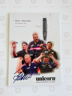 Product Catalogue Unicorn 2012 Signed by Raymond van Barneveld