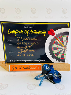 Jermaine Wattimena Setup Grand Slam of Darts Qualifier