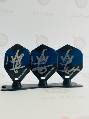 Jermaine Wattimena Signed Flights blue