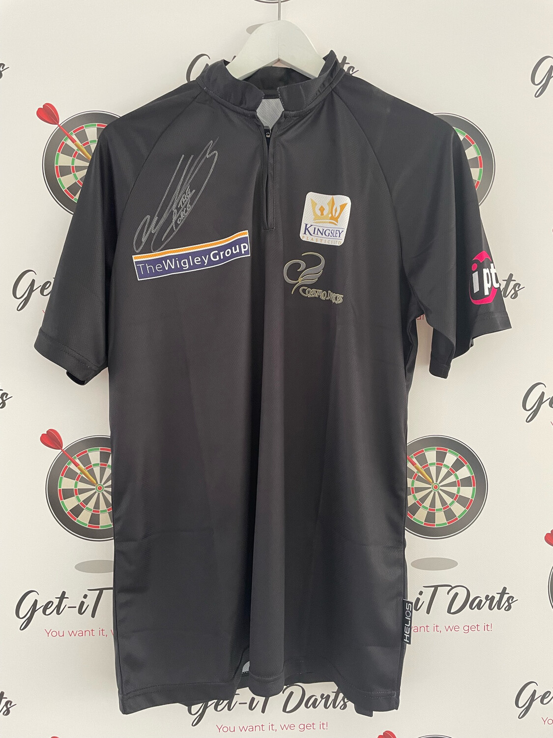 Justin Pipe ‘the Force’ Shirt Signed