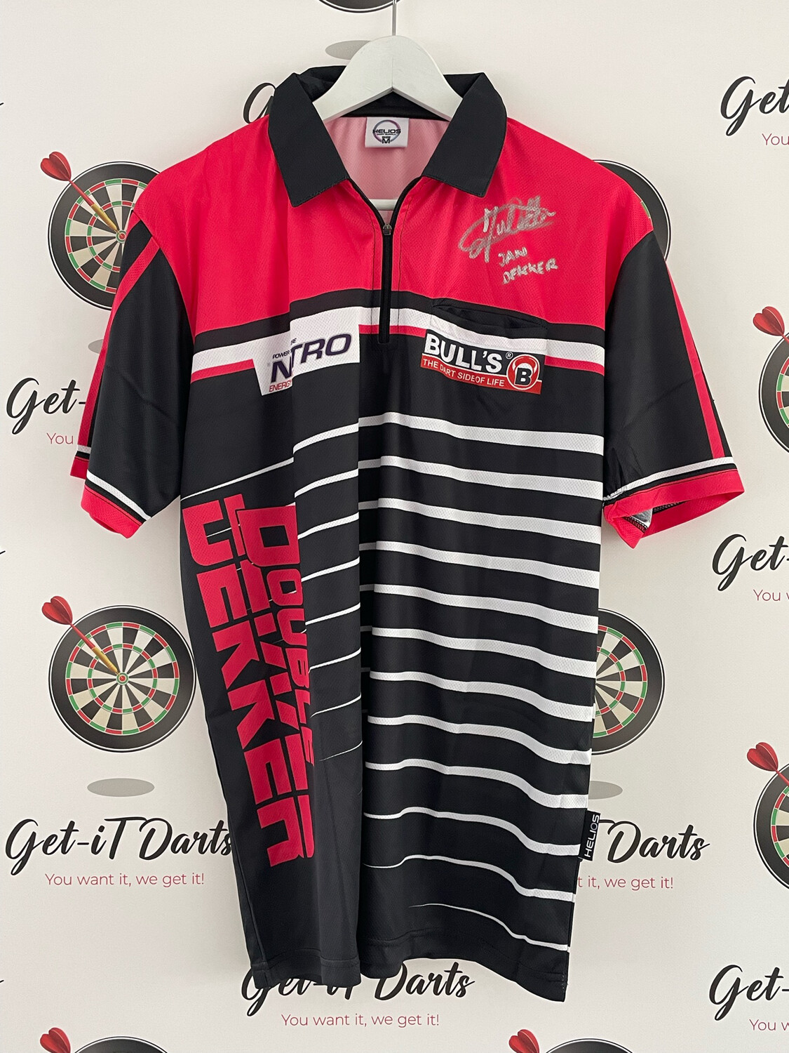 Jan Dekker shirt Signed Cyclaam