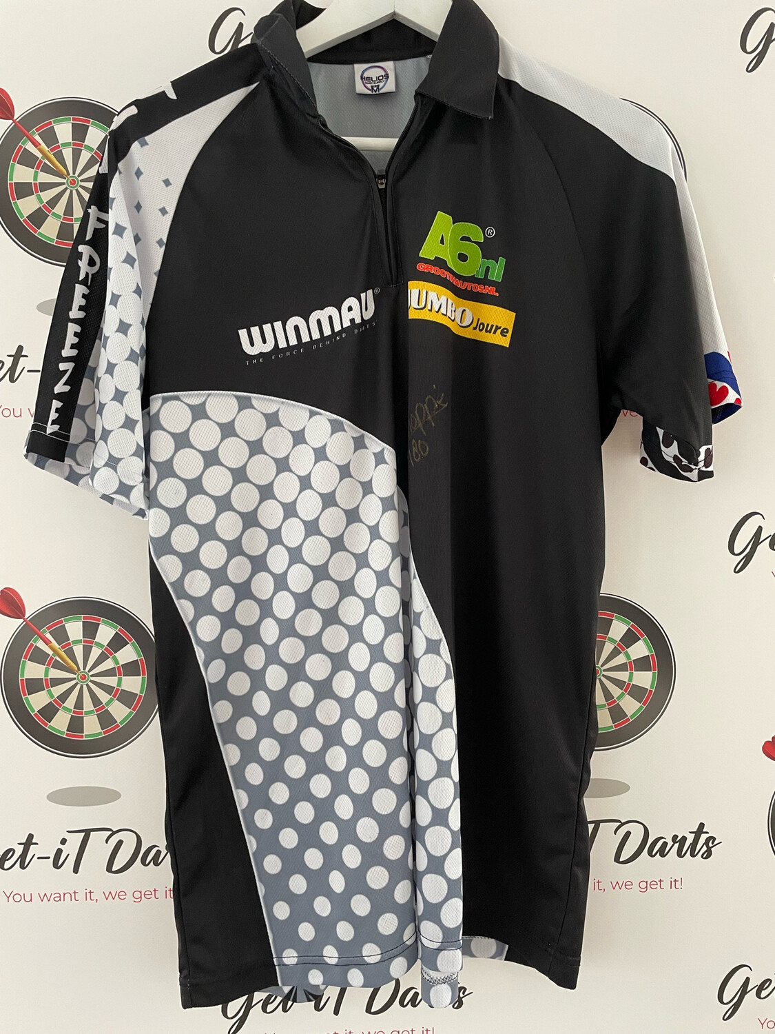 Danny Noppert match used shirt 2023