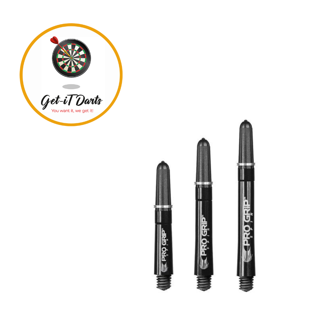 Shafts Target Short Set Of 3 Black spinners