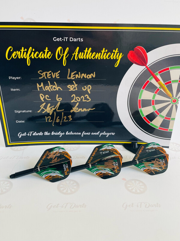 Steve Lennon Match Used Setup PC6