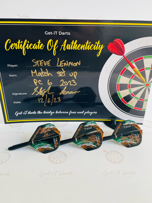 Steve Lennon Match Used Setup PC6