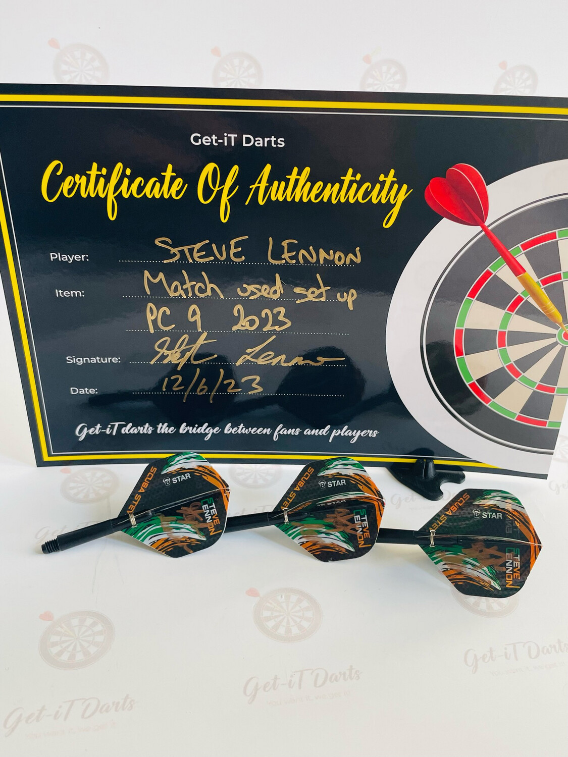Steve Lennon Match Used Setup PC10