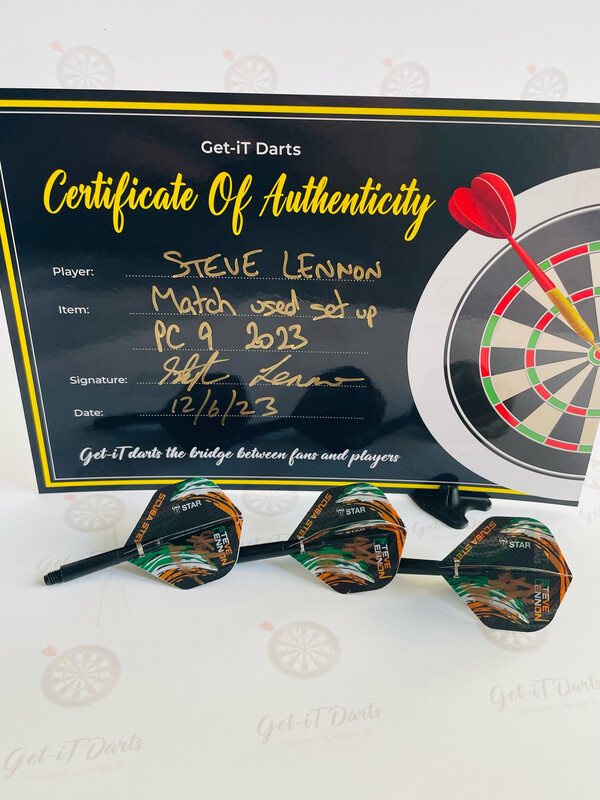 Steve Lennon Match Used Setup PC10