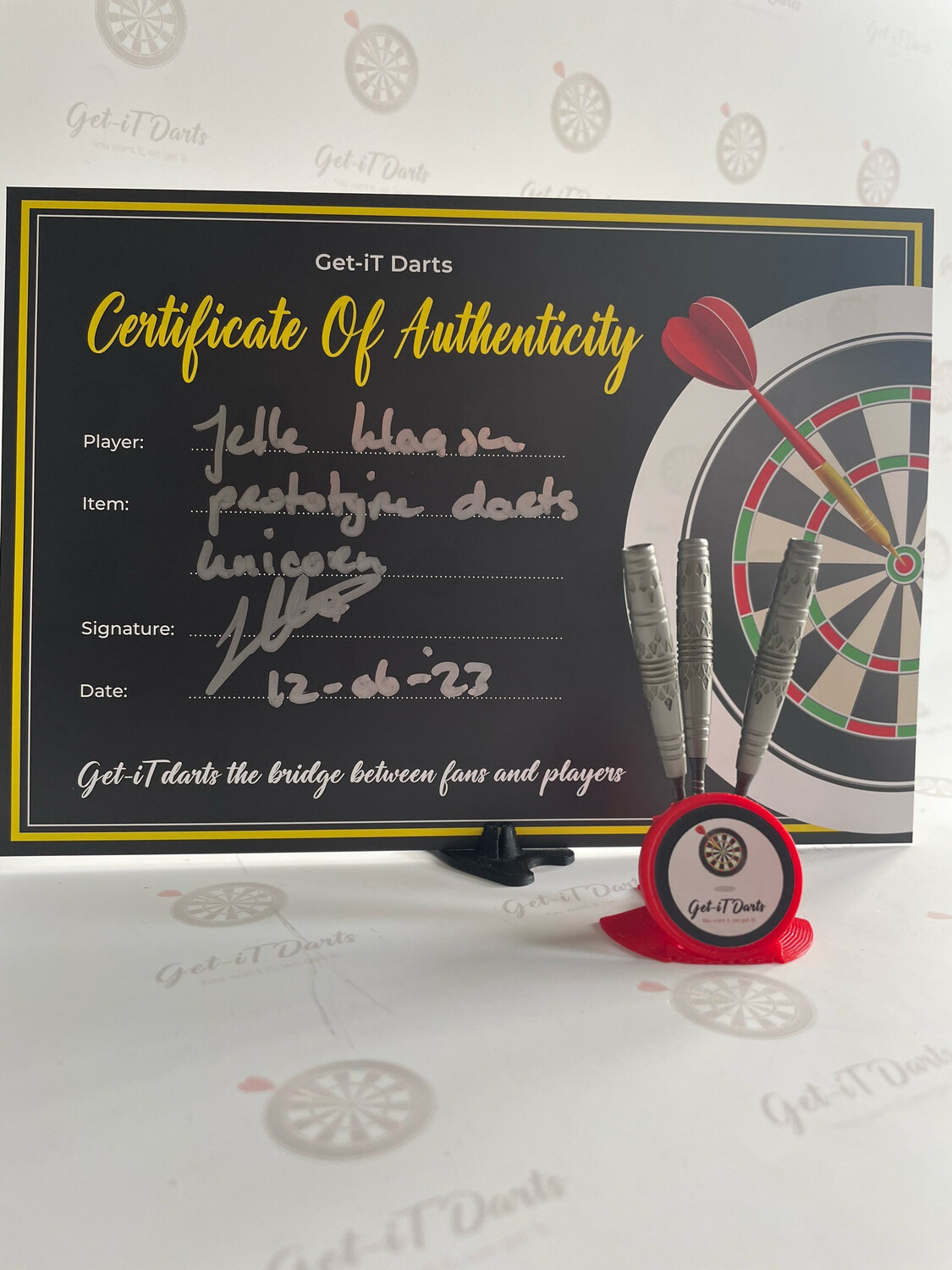 Jelle Klaasen Prototype Unicorn Darts