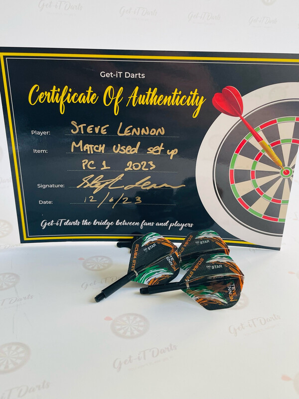 Steve Lennon Match Used Setup PC1