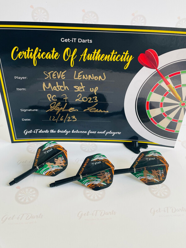 Steve Lennon Match Used Setup PC7