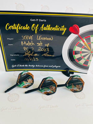 Steve Lennon Match Used Setup PC7
