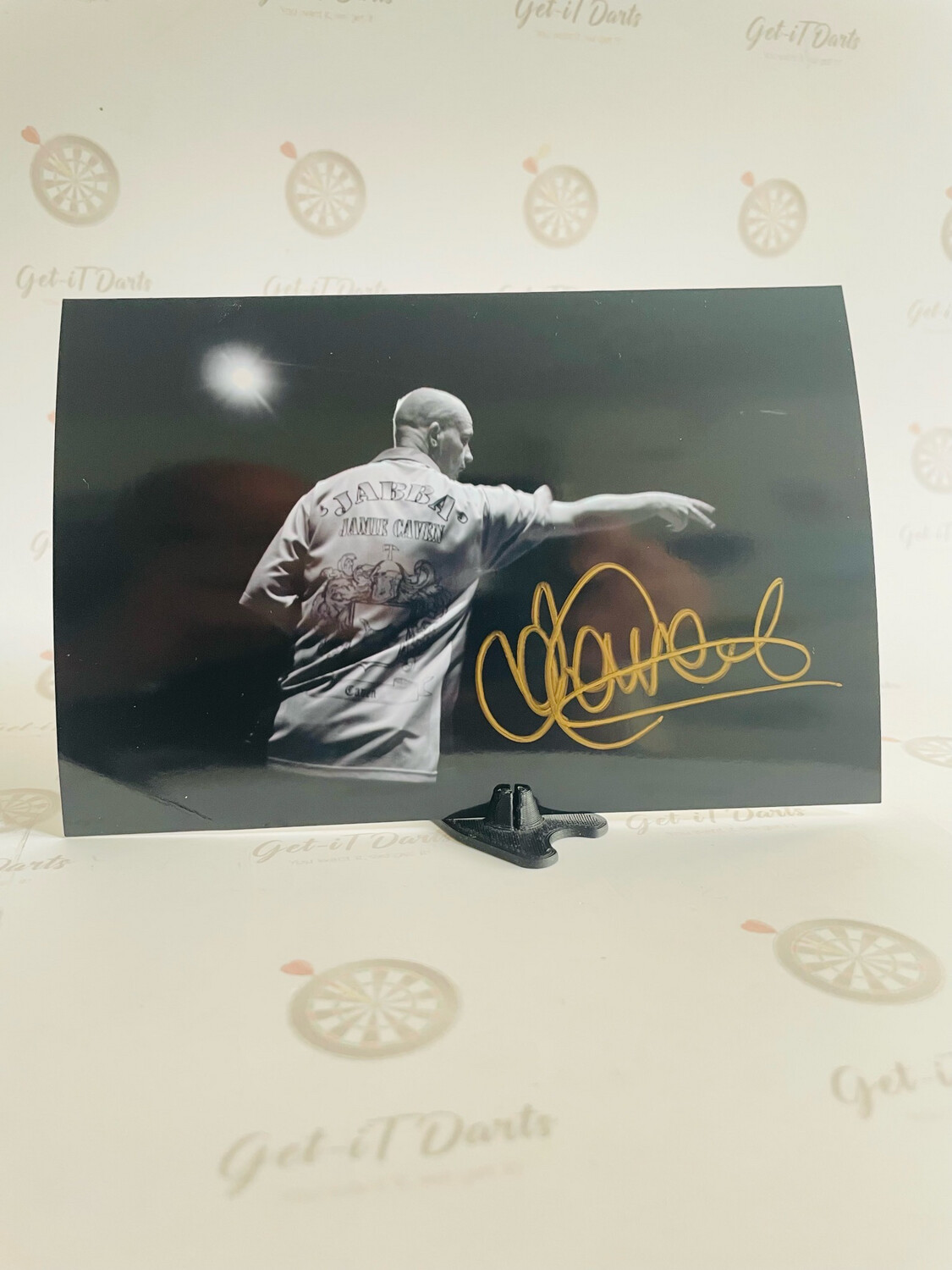 Jamie Caven Signed photo Black