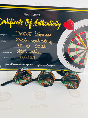 Steve Lennon Match Used Setup PC10