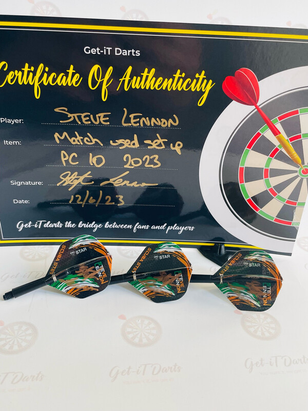 Steve Lennon Match Used Setup PC10