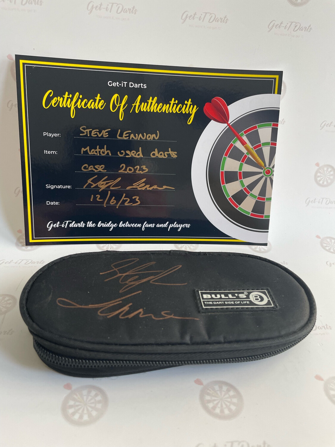 Steve Lennon match Used Wallet