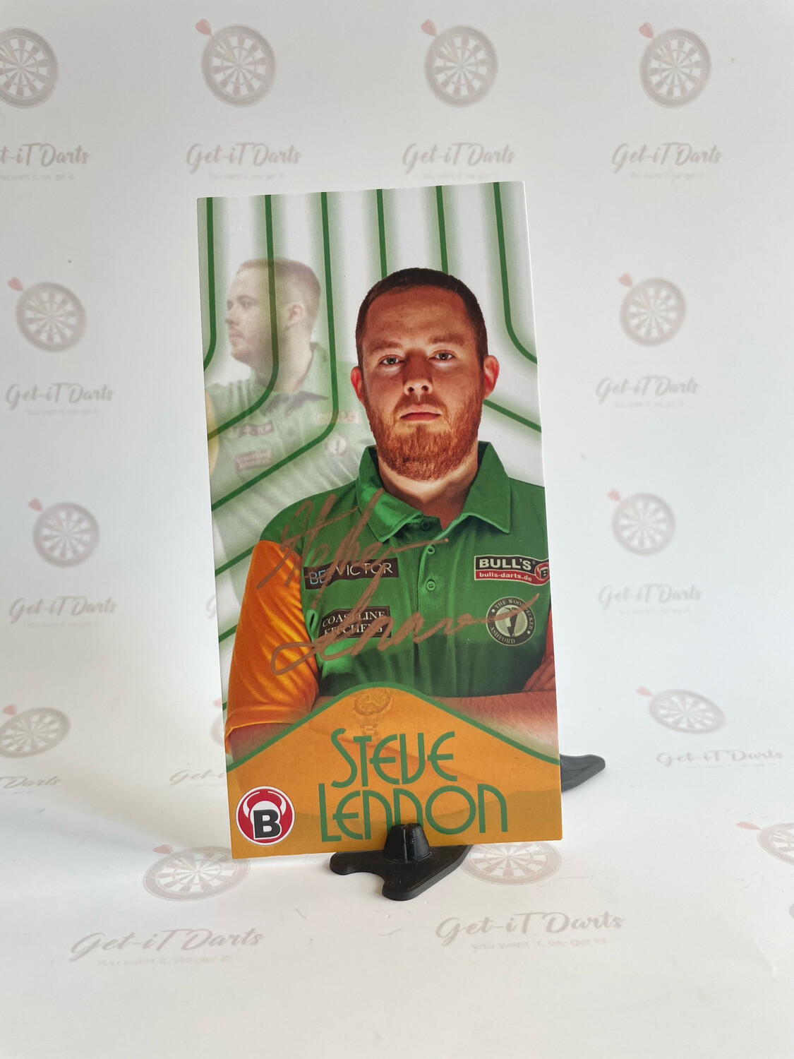 Steve Lennon Photocard signed