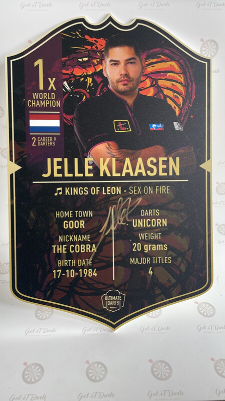 Jelle Klaasen Ultimate Card 59x37cm