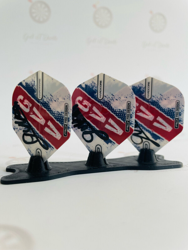 Gian van Veen signed Flights red/white