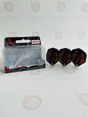 Jelle Klaasen L-Style flights black/orange Cobra