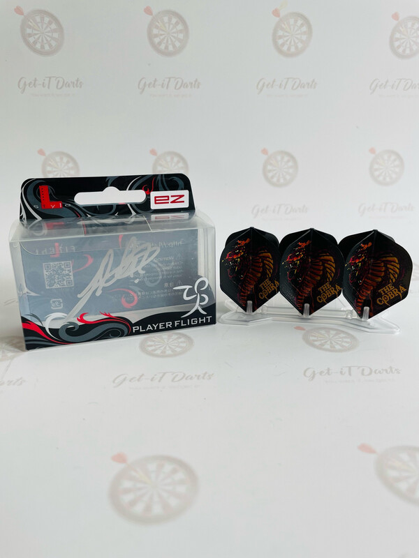 Jelle Klaasen L-Style flights black/orange Cobra