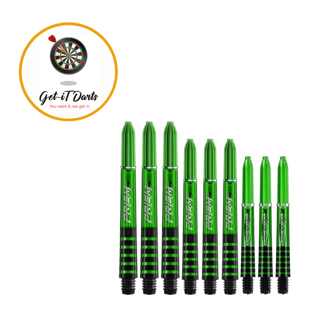 Shafts Winmau Prism Force green Medium 48mm