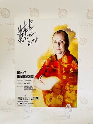 Photocard Ronny Huybrechts signed