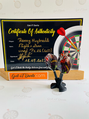 Ronny Huybrechts match used Setup Player Championships 16