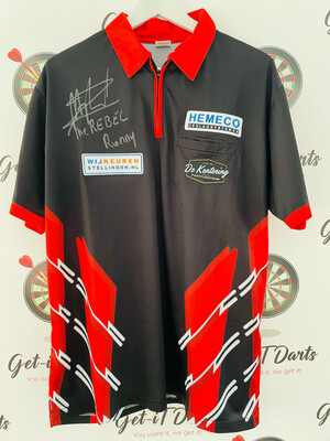 Ronny Huybrechts Shirt Red Match Used Q-scool