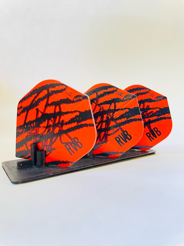 RvB Signed flights Target Orange Tiger 'BLACK SIGNED"