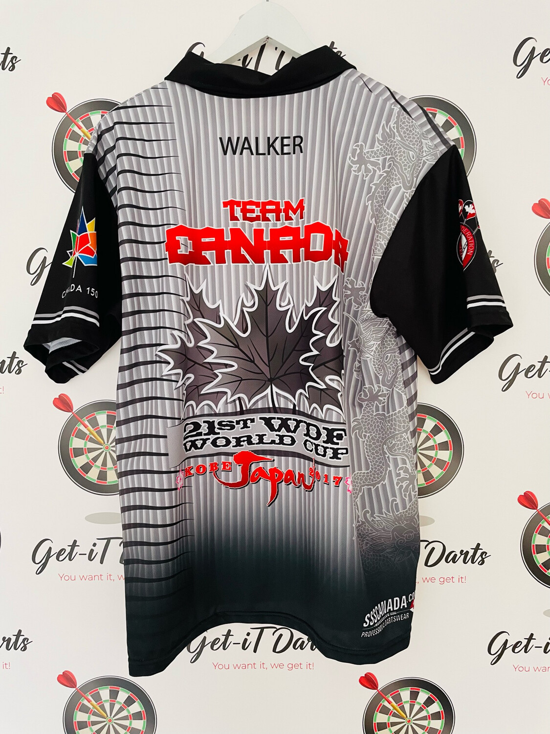 Canada Team Shirt WDF Worldcup Japan 2017