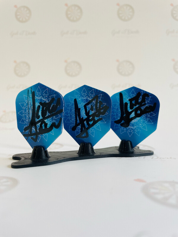 Signed flights Rowby John Rodriguez blue