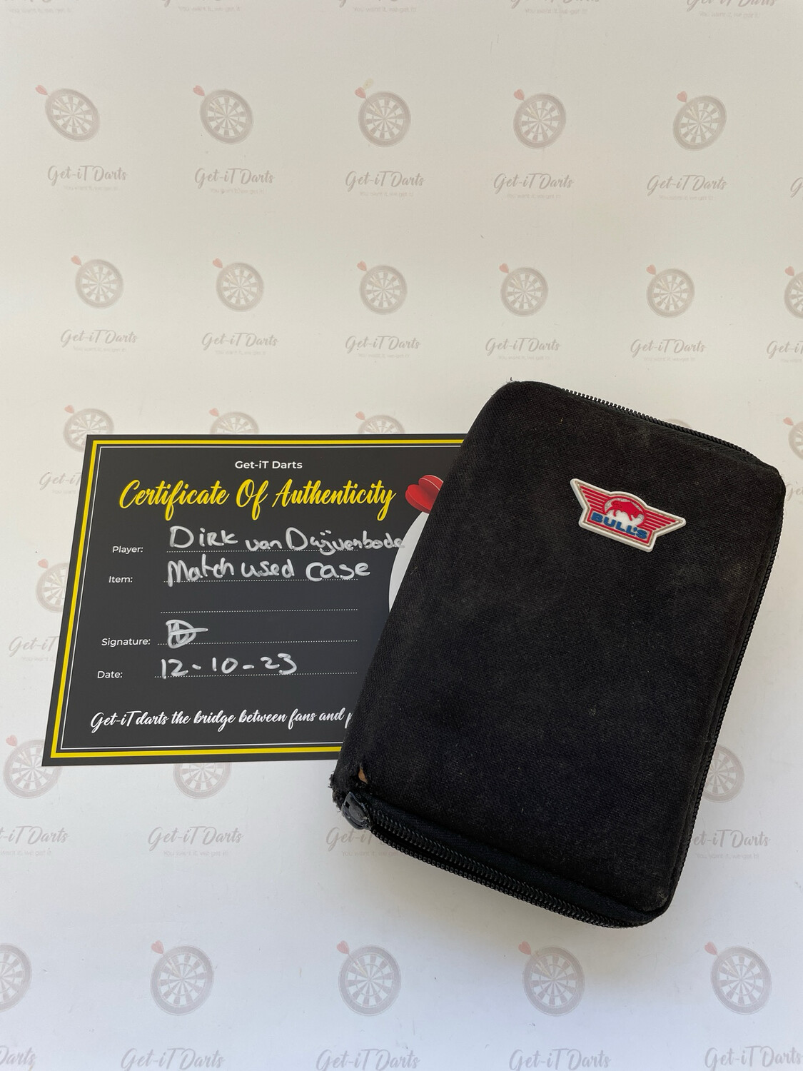Dirk van Duijvenbode Match Used Wallet Bulls