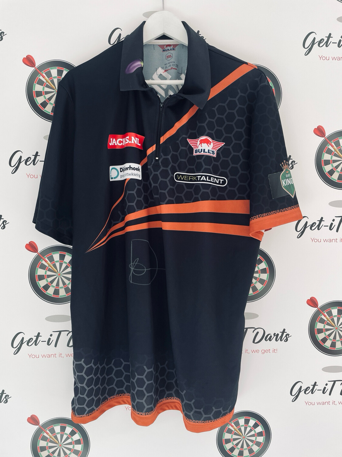 Dirk van Duijvenbode Match Used shirt - Afas World Series Finals