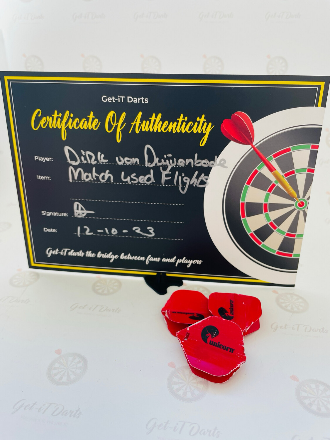 Dirk van Duijvenbode Match Used flights Unicorn