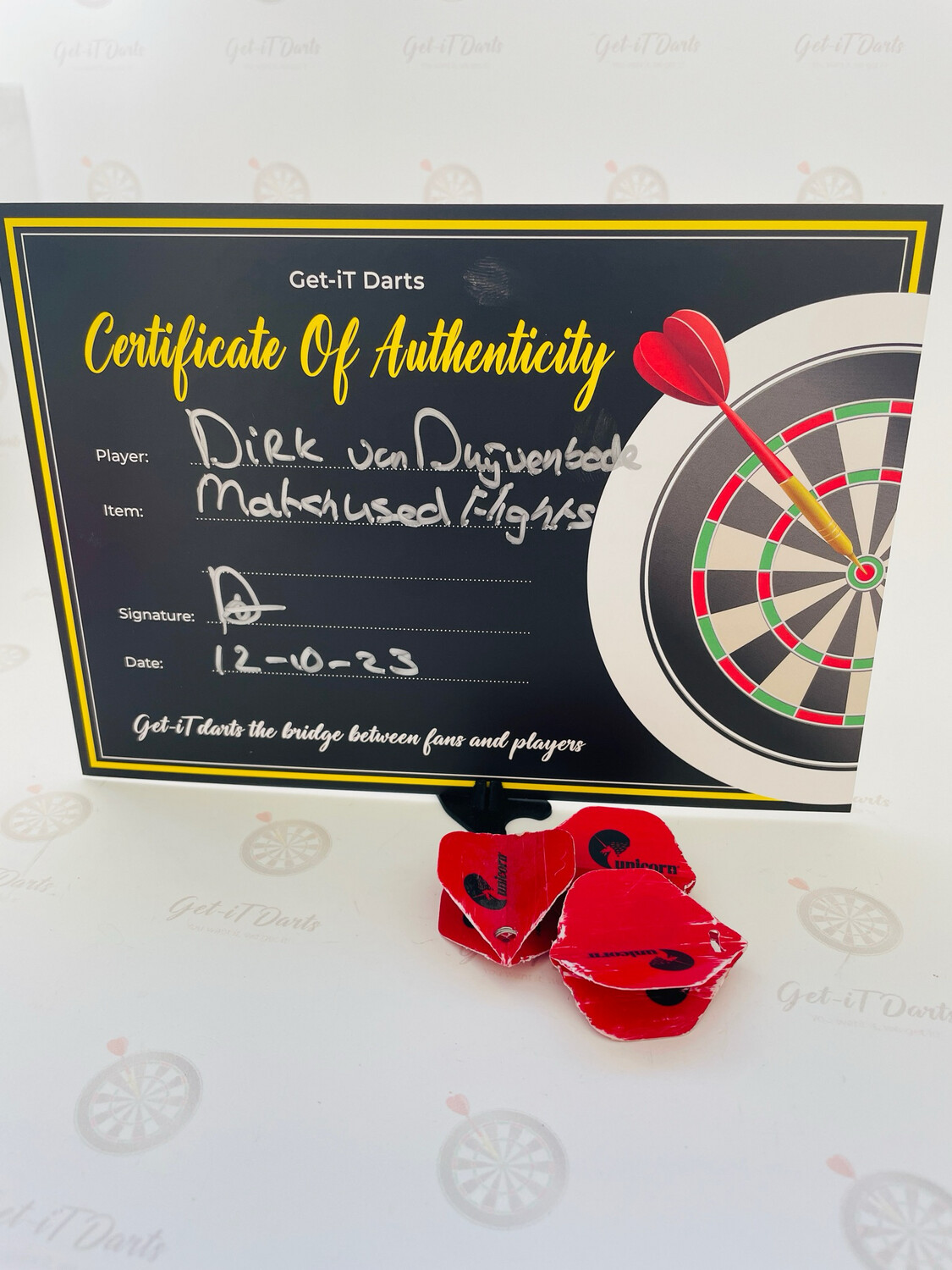 Dirk van Duijvenbode Match Used flights Unicorn