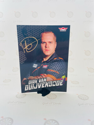 Playercard Signed Dirk Van Duijvenbode Gold Signed