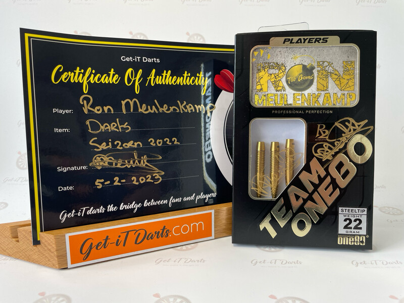 Match used darts By Ron Meulenkamp