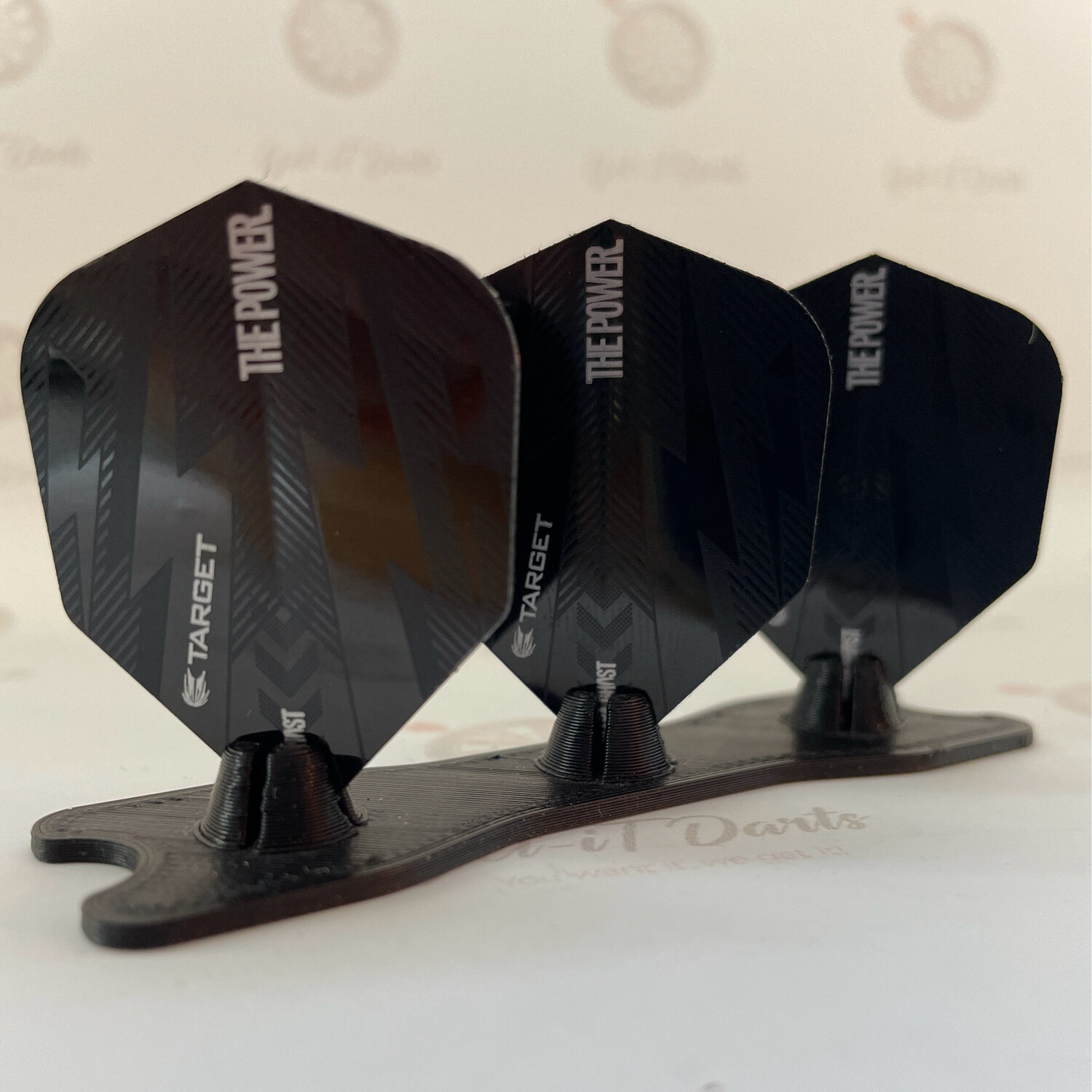 TARGET ULTRA GHOST BLACK - DART FLIGHTS, Phil Taylor