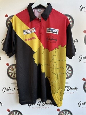 Match worn shirt Mario Vandenbogaerde 