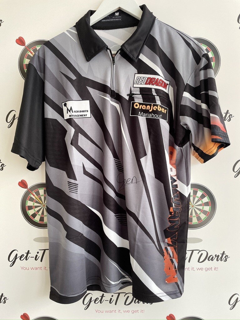 Match worn shirt Gian van Veen Development Tour 2023