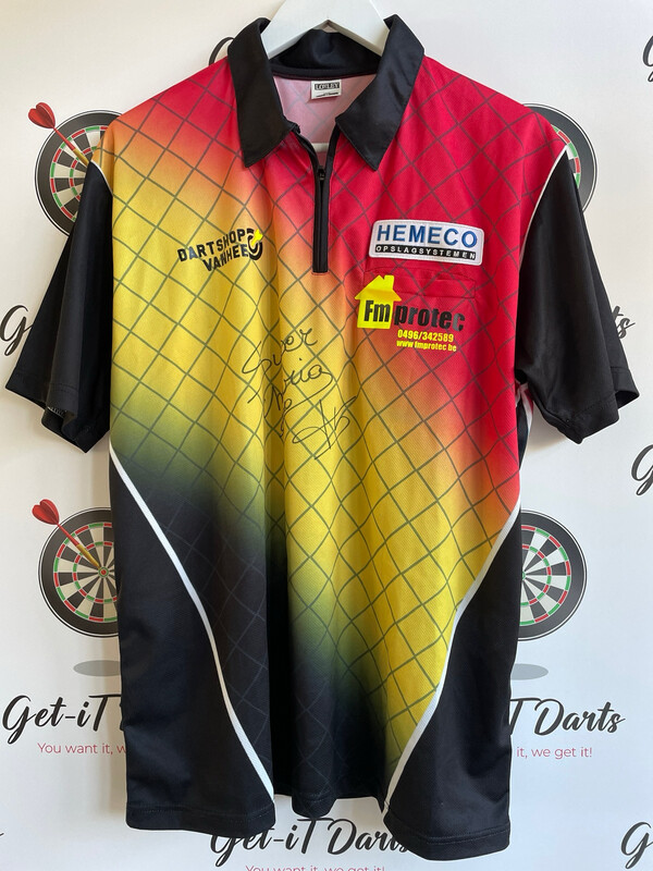 Match Worn Shirt Mario Vandenbogaerde 