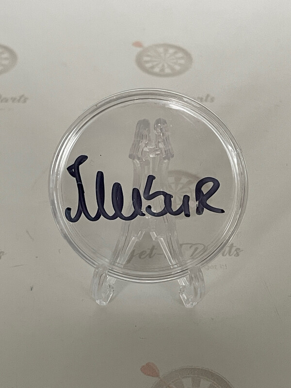 Mensur Suljovic signed flight display
