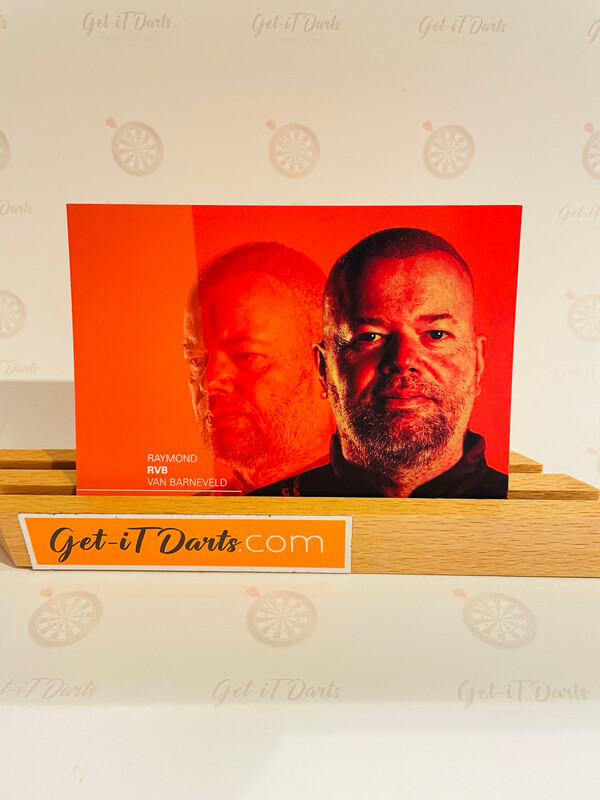 Target Players Card Raymond van Barneveld "not signed"