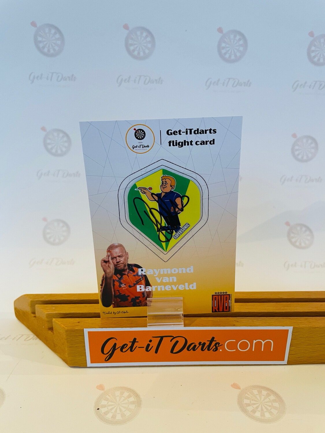 Flight Card Raymond van Barneveld Supersonic Y/G