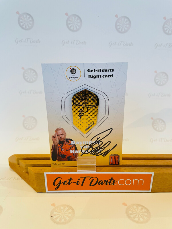Flight Card Raymond van Barneveld Slim Gold Barney