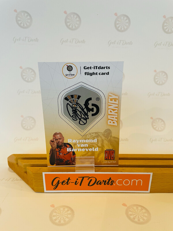 Flight Card Raymond van Barneveld Grand Slam silver